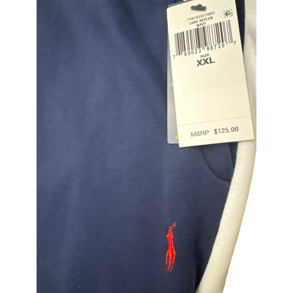 Polo Ralph Lauren Sweatpants Track Pant NAVY BLUE Men Size XXL NWT $125 Stripe - Picture 3 of 6
